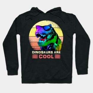 Dinosaurs Are Cool T Rex Hoodie